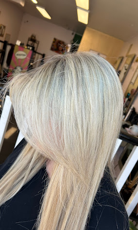 Hair styling work 3