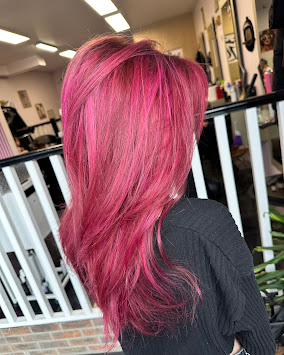 Hair styling work 5
